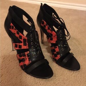 REBECCA MINKOFF 9.5 US High Heels Sandals Multi NWB